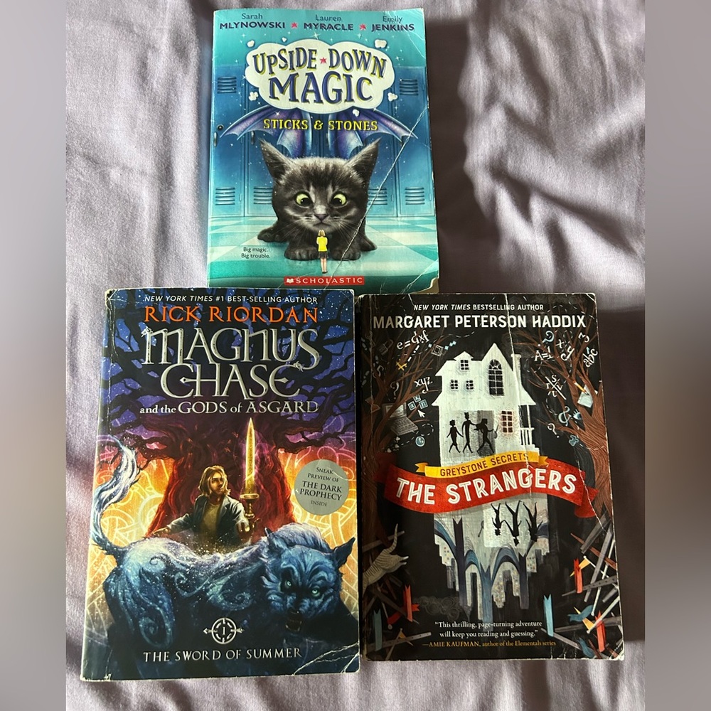 3 book bundle of Fantasy Fiction